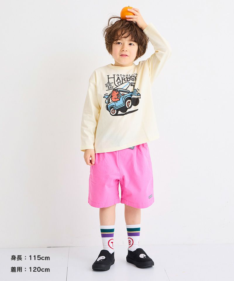 GERGOUS HARBOR - Stain-resistant Long Sleeve Tee