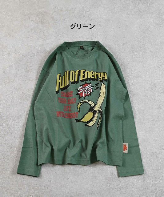 FULL OF ENERGY - Stain-resistant Long Sleeve Tee