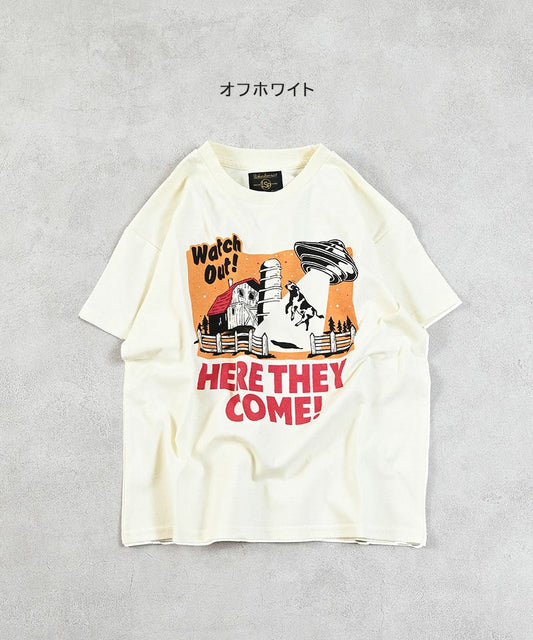 Watch Out! Here they come Tee - Off White