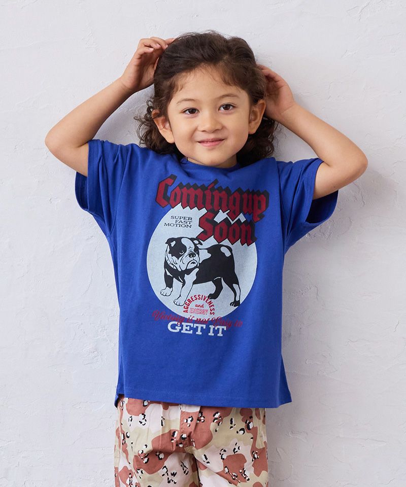 Bulldog Tee - Blue